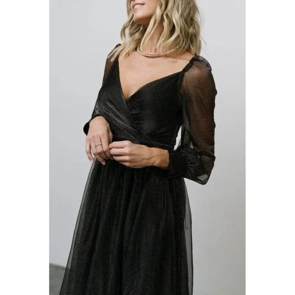 Baltic Born Black Maxi Dress - Picture 5 of 16